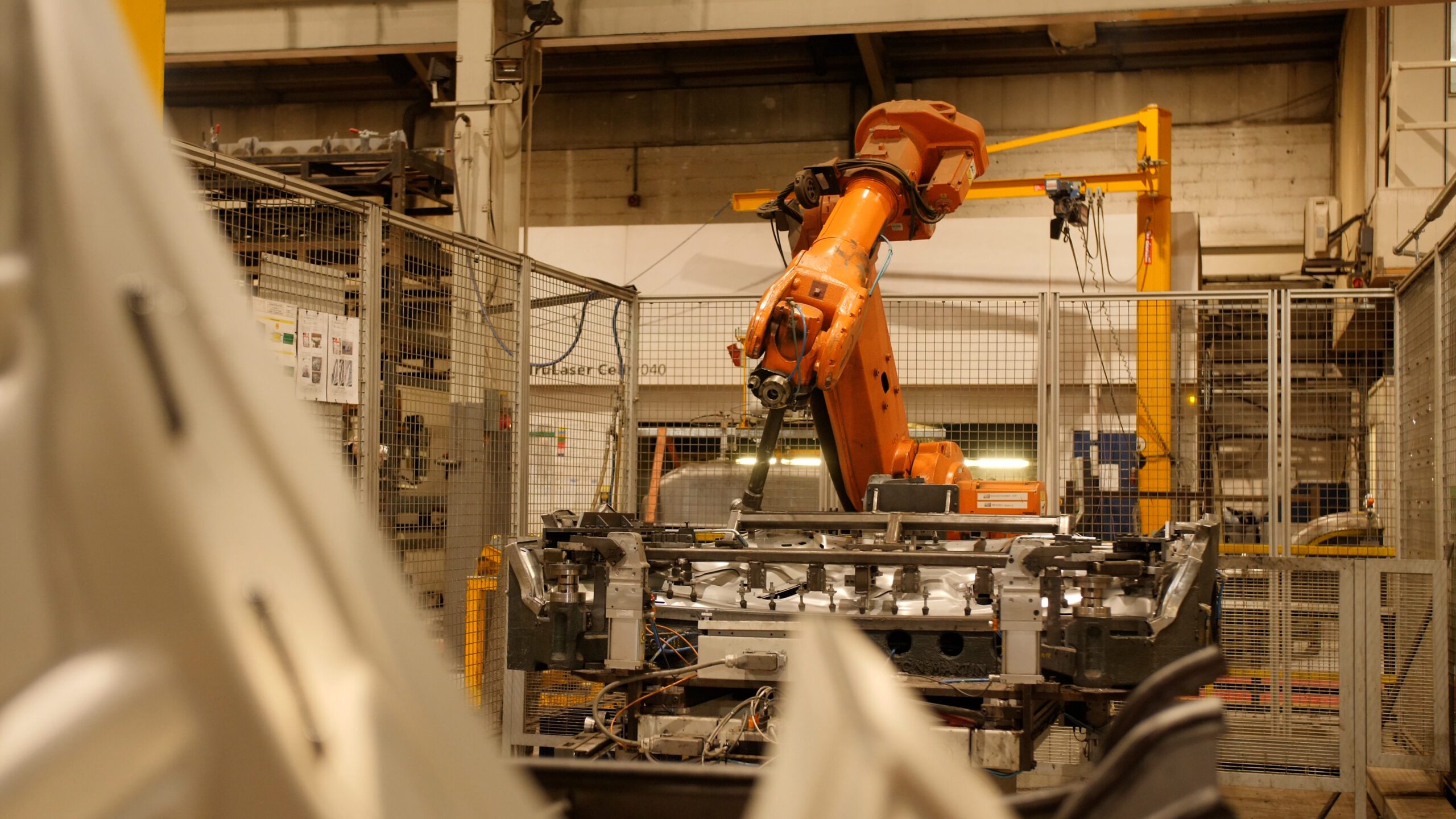 Robotic roller hemming from ADM