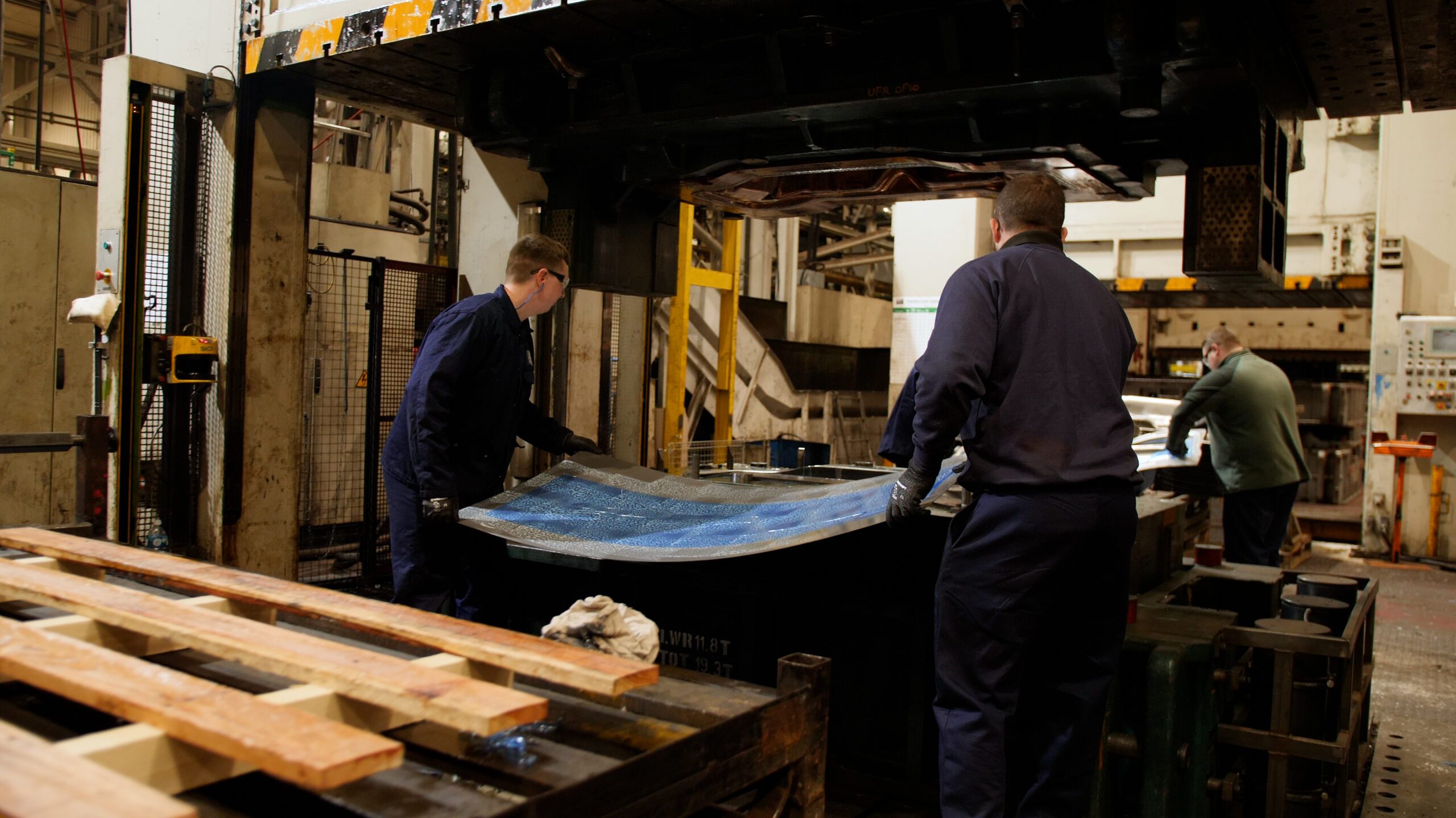 Sheet metal press services by ADM