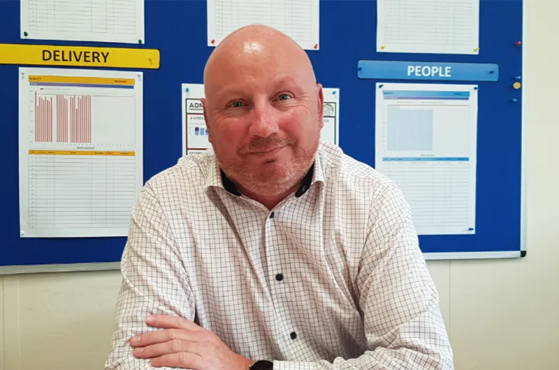 Tim Marshall, quality manager at ADM Pressings