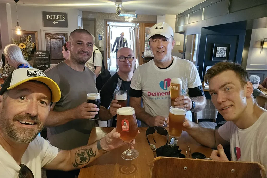 Charity walk for Dementia UK
