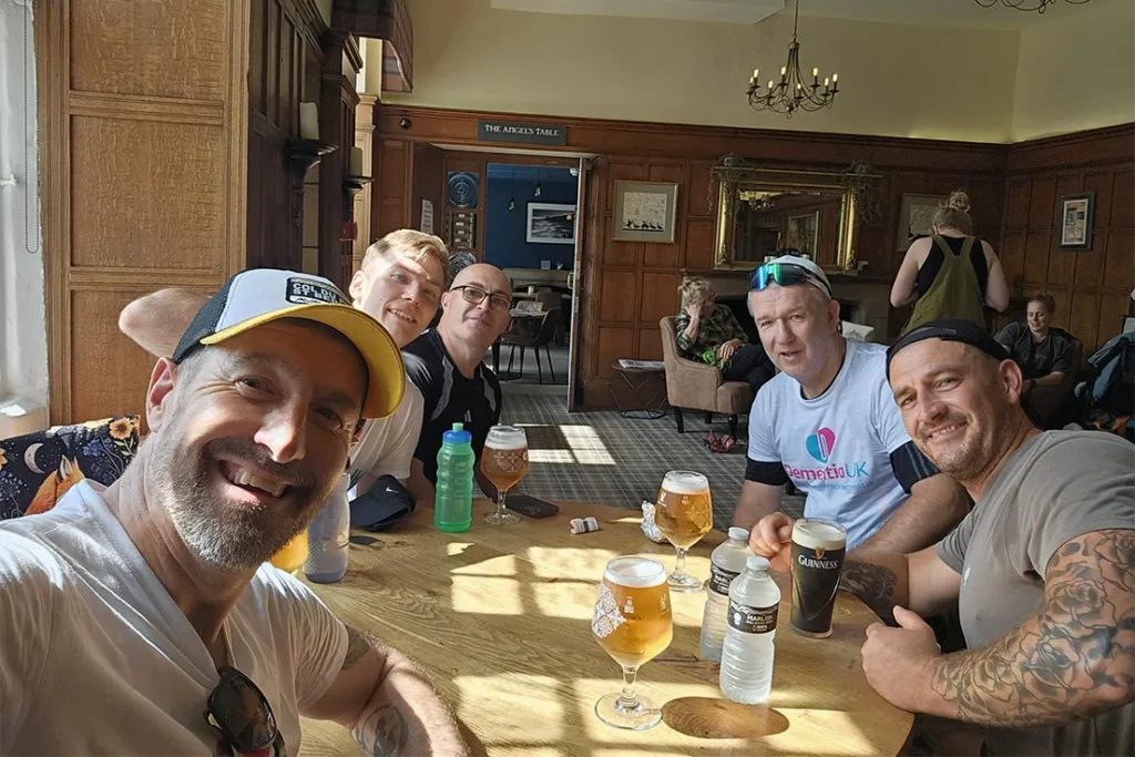 Charity walk for Dementia UK
