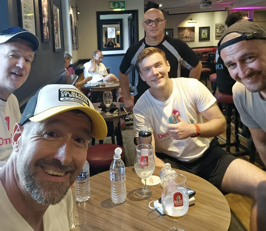 Charity walk for Dementia UK